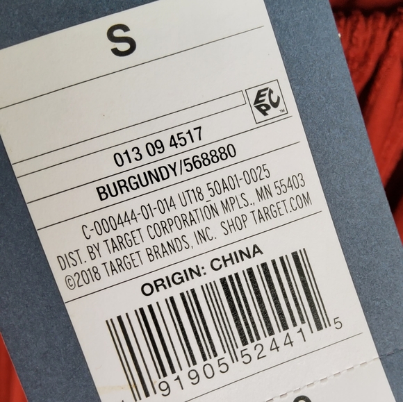 Universal Thread Burgundy Tiered Boho Midi Dress - Picture 7 of 7